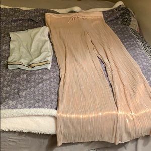 Pink lounge bottoms - Top by Pink